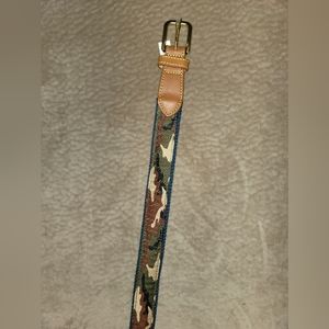 Mens Simply Southern Camo Belt